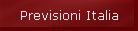 Previsioni Italia